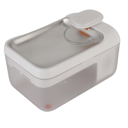 Smart Pet Water Fountain, 4,5 -l -Stecker mit Großer Kapazität Im Automatischen Katzenwasserspender Innovation Umlauffiltrationssysteme Ultra Leise Gefilterte Wasserschale von Asixxsix