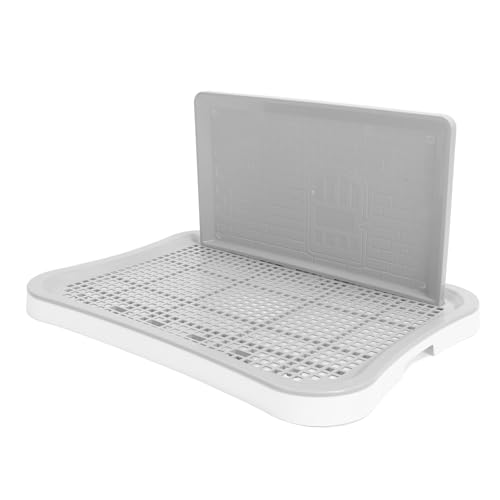 Töpfchen-Trainingstoilette, 51 X 38 X 6 cm, Welpen-PIPI-Pad-Halter, für Drinnen und Draußen, Hundetöpfchen-Toiletten-Trainingstablett, Netz-Trainingstoiletten-Toilettentablett Töpfchen-Trainingstoilette, 51 X 38 X 6 cm, Welpen-PIPI-Pad-Halter, für Drinnen und Draußen, Hundetöpfchen-Toiletten-Trainingstablett, Netz-Trainingstoiletten-Toilettentablett von Asixxsix