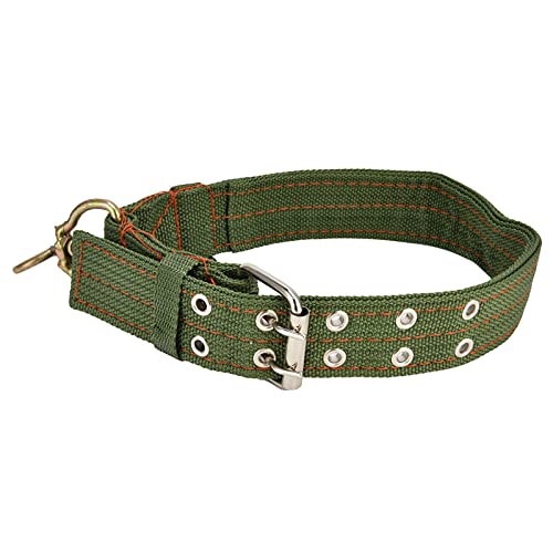 Weaver Ziegenhalsband aus Leder, Hundehalsband, Einfach und Bequem, Robust und Langlebig für die Familie (S) von Asixxsix