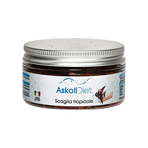 Askoll 280503 Diät Flockenfutter für Tropische Fische, S von Askoll