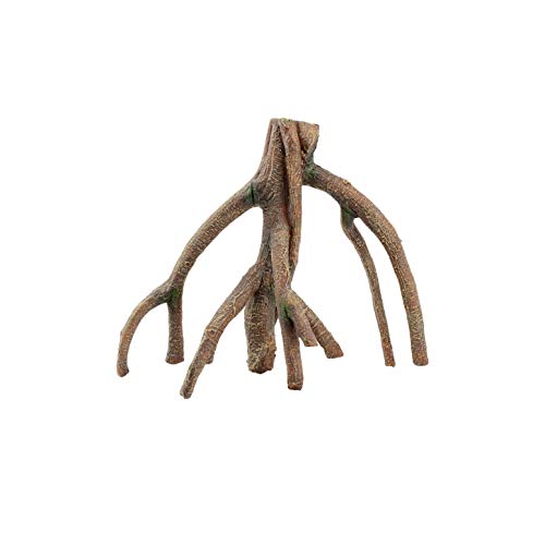 Askoll Ornament MANGROVIA S 19.5X8X16 - Hängender Schmuck aus Kunstharz - Deko für Aquarium und Terrarium - Natur / Tropisch - Abschluss von Askoll