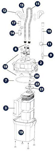 ASKOLL 922756 Ersatzgummiadapter für Pratiko Filter von Askoll