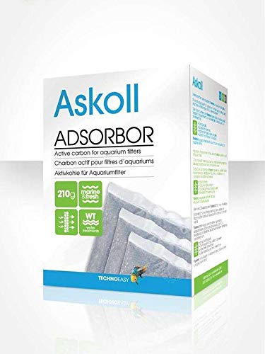 Askoll 922975 Adsorbor Aktivkohle für Pratiko Filter von Askoll