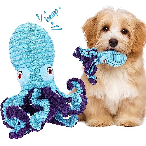 Askshy Octopus Hundespielzeug, Quietschendes Hundespielzeug… von Askshy
