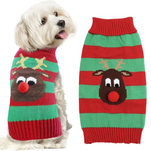 Asmea Hundepullover Weihnachten Rentier Warme Hundekleidung Hunde Weihnachtskostüm Katzen Pullover Weihnachten Hundepullover für Kleine Mittelgroße Grosse Hunde Haustier Weihnachten Sweater Grün M Asmea Hundepullover Weihnachten Rentier Warme Hundekleidung Hunde Weihnachtskostüm Katzen Pullover Weihnachten Hundepullover für Kleine Mittelgroße Grosse Hunde Haustier Weihnachten Sweater Grün M von Asmea