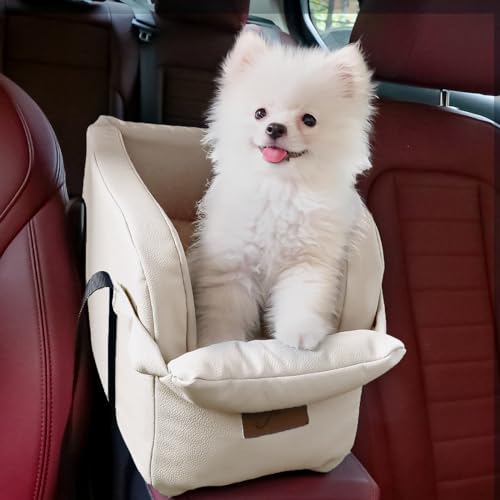 Hunde Autositz Mittelkonsole Booster für Kleinen Hund Katze Haustiere bis zu 10.0 kg von Asou
