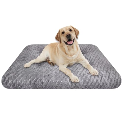 Asapnd Orthopädisches Hundekissen, 102x69cm, Fischschuppenmuster, Waschbar, Hundebett Grosse Hunde, Rutschfester Boden, Weich Und Bequem, Grau Asapnd Orthopädisches Hundekissen, 102x69cm, Fischschuppenmuster, Waschbar, Hundebett Grosse Hunde, Rutschfester Boden, Weich Und Bequem, Grau von Aspand