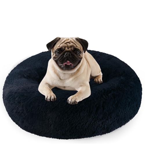 Aspand Hundebett für große und mittelgroße Hunde,60cm Ø - Weiches und Atmungsaktives Hundekissen mit Rutschfester Unterseite und Erhöhtem Rand,Tiefblau Aspand Hundebett für große und mittelgroße Hunde,60cm Ø - Weiches und Atmungsaktives Hundekissen mit Rutschfester Unterseite und Erhöhtem Rand,Tiefblau von Aspand