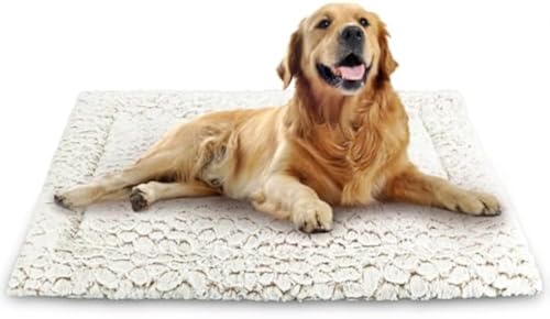 Aspand Hundebett für Grosse Hunde-Hundebetten mit Weichem, 94x61cm, Orthopädisches Hundematte, Kurzem Flor und in Marmoroptik, Khaki Aspand Hundebett für Grosse Hunde-Hundebetten mit Weichem, 94x61cm, Orthopädisches Hundematte, Kurzem Flor und in Marmoroptik, Khaki von Aspand