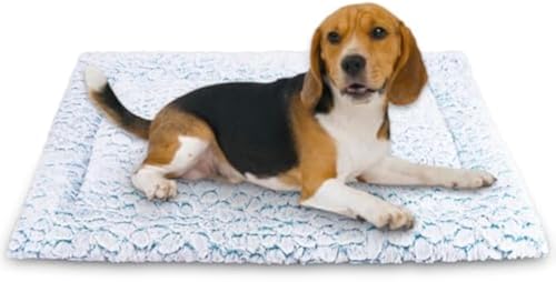 Aspand Kurzes Hundekissen aus Plüsch, für große Hunde, Hundematratze, 75 x 50 cm, Hundeteppich, leicht zu reinigen, Blau Aspand Kurzes Hundekissen aus Plüsch, für große Hunde, Hundematratze, 75 x 50 cm, Hundeteppich, leicht zu reinigen, Blau von Aspand