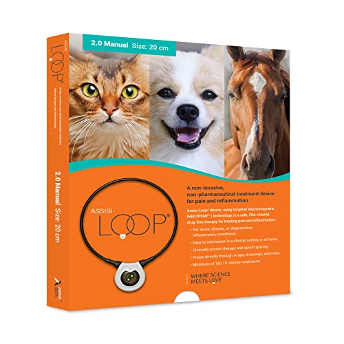 Assisi Loop 2.0 Manuelles tPEMF Gerät für Hunde, Katzen und Pferde (20cm) von Assisi