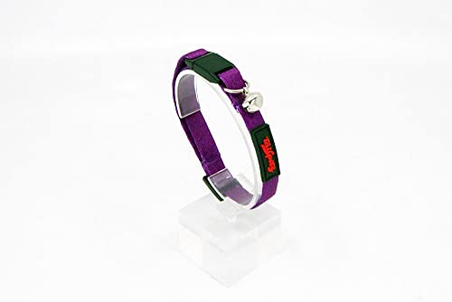 ASTORPET | Katzenhalsband mit Schnellverschluss-Schnalle, verstellbar, super weich und langlebig. Tailpetz - Einheitsgröße, Modell Purple. von Astorpet