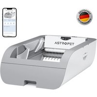 AstroPet Helios Series smarte Katzentoilette App gesteuert grau von AstroPet