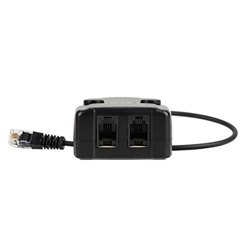 Doppel-Headset RJ9 Adapter Y-Splitter,Dual-Handset Anschluss Splitter mit Mute für Headset Mobilteil, Kompatibel mit Nortel Meridian,Norstar,Avaya,Aastra,Mitel,Polycom,Ge und anderen IP-Telefonen Doppel-Headset RJ9 Adapter Y-Splitter,Dual-Handset Anschluss Splitter mit Mute für Headset Mobilteil, Kompatibel mit Nortel Meridian,Norstar,Avaya,Aastra,Mitel,Polycom,Ge und anderen IP-Telefonen von Asudaro