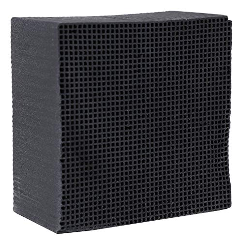 Asuinxurr Aktiv Kohle Wasser Filter Eco Aquarium Wasser Filter Quadrat Bienenwabe Ultra Stark Filtration & Absorption Filter A von Asuinxurr