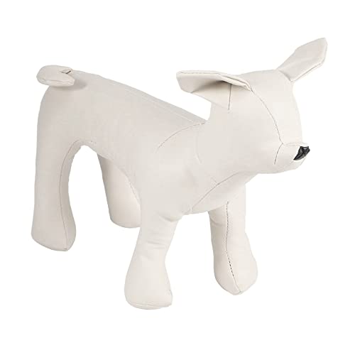Asuinxurr Leder Hund Schaufensterpuppen Stehend Stellung Hund Modelle Spielzeug Haustier Tier Geschaeft Schaufensterpuppe S von Asuinxurr