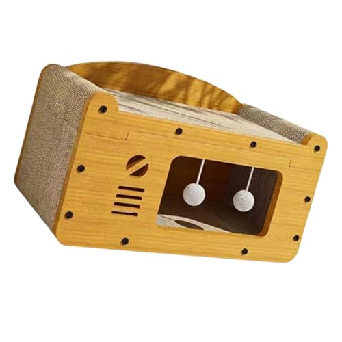 Asukohu Bett Sofa Großes Haustierbrett Cartoon Bett mit baumelndem Anhänger Schlaf Kätzchen Sofa Katzen Nest Nest Groß von Asukohu