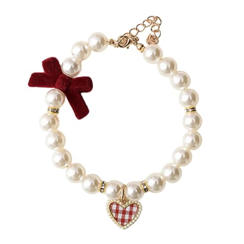 Asukohu Haustier-Perlen-Halsband-Halskette, Neujahrskatzen-Anhänger, kleine Katzen, Anhänger für Fotoshootings und tägliche Aktivitäten, bequemer Katzenschmuck Asukohu Haustier-Perlen-Halsband-Halskette, Neujahrskatzen-Anhänger, kleine Katzen, Anhänger für Fotoshootings und tägliche Aktivitäten, bequemer Katzenschmuck von Asukohu