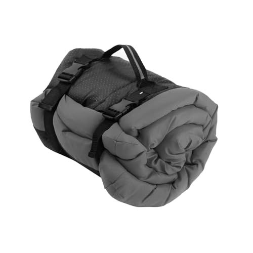 Asukohu Haustierbett, waschbar, für Hunde und Katzen, weiches Plüsch, rechteckig, Sofa, Faltkissen, Schlafbett, Haustierschlafsack von Asukohu