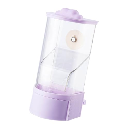 Automatischer Vogelfutterspender für Papageien, transparent, für Käfig, reduziert Abfall für kleine Vögel, automatischer Vogelfutterspender Automatischer Vogelfutterspender für Papageien, transparent, für Käfig, reduziert Abfall für kleine Vögel, automatischer Vogelfutterspender von Asukohu
