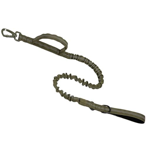 Elastische Leine mit gepolstertem Griff für Hunde, Zugkraft, Bungee-Hundeleine, mit Stoßdämpfung, Haustierleine Elastische Leine mit gepolstertem Griff für Hunde, Zugkraft, Bungee-Hundeleine, mit Stoßdämpfung, Haustierleine von Asukohu