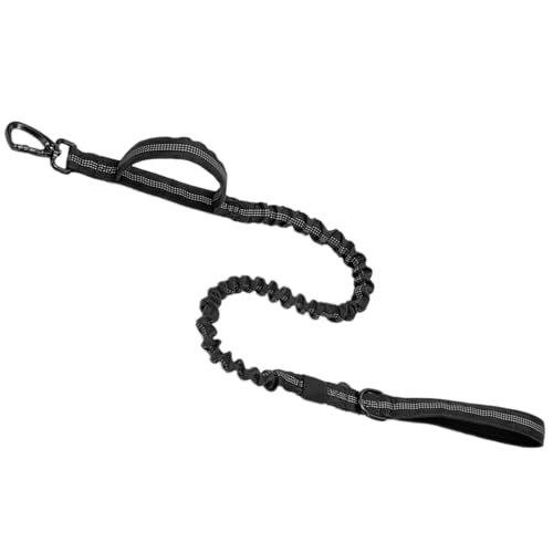 Elastische Leine mit gepolstertem Griff für Hunde, Zugkraft, Bungee-Hundeleine, mit Stoßdämpfung, Haustierleine Elastische Leine mit gepolstertem Griff für Hunde, Zugkraft, Bungee-Hundeleine, mit Stoßdämpfung, Haustierleine von Asukohu