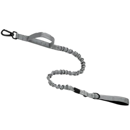 Elastische Leine mit gepolstertem Griff für Hunde, Zugkraft, Bungee-Hundeleine, mit Stoßdämpfung, Haustierleine Elastische Leine mit gepolstertem Griff für Hunde, Zugkraft, Bungee-Hundeleine, mit Stoßdämpfung, Haustierleine von Asukohu