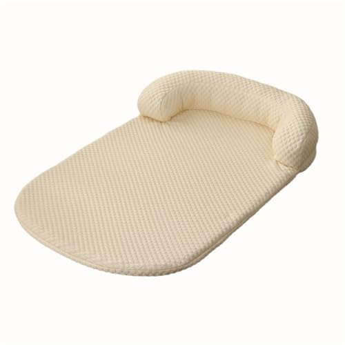 Hundebett-Kühlmatte mit Eisseidenstoff, tragbare Haustierunterlage für alle Jahre, coole Haustierunterlage Hundebett-Kühlmatte mit Eisseidenstoff, tragbare Haustierunterlage für alle Jahre, coole Haustierunterlage von Asukohu