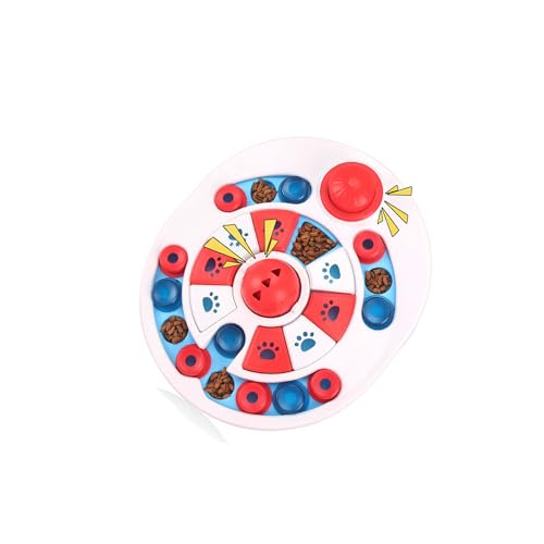 Plastomer Slow Eating Pet Bowl Healths Eating Dog Bowl Indoor Pet Feeding For Training And Portion Control Regulable Difficulty Dog Toy von Asukohu