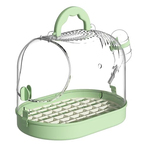 Tragbare Tragetasche für Papageien, Käfig für Reisen und draußen, sichere Tür, kleines Haustierzubehör, Outdoor-Tasche, tragbarer Vogelkäfig Tragbare Tragetasche für Papageien, Käfig für Reisen und draußen, sichere Tür, kleines Haustierzubehör, Outdoor-Tasche, tragbarer Vogelkäfig von Asukohu