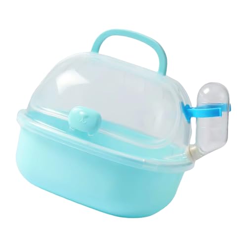 Tragbarer Hamsterkäfig, äußerer Hamsterkäfig, modisch, für Reisen und draußen, leichte Box von Asukohu
