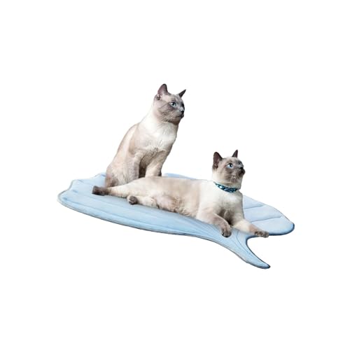 Weiches Kissen für kleine bis große Katzen, Kühlkissen, tragbar, faltbar, Haustierzubehör, Reise-Kühlkissen Weiches Kissen für kleine bis große Katzen, Kühlkissen, tragbar, faltbar, Haustierzubehör, Reise-Kühlkissen von Asukohu