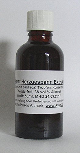 Asvet 100ml Herzgespann Tinktur, Tropfen, Zubereitung ohne Chemie ! Asvet 100ml Herzgespann Tinktur, Tropfen, Zubereitung ohne Chemie ! von Asvet
