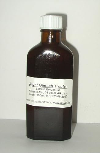Asvet Giersch Tinktur, 100ml als Tropfen, Gichtkraut, auch zur Herstellung von Tee, Geißfuß Auszug ohne Chemie, handgemacht. Asvet Giersch Tinktur, 100ml als Tropfen, Gichtkraut, auch zur Herstellung von Tee, Geißfuß Auszug ohne Chemie, handgemacht. von Asvet