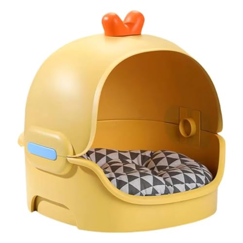 Asyduey Indoor Katzenhaus Wasserdicht Kleines Katzenhaus Kätzchenhaus Halbgeschlossen Warme Höhle Nest Katzenbett Haus für Kleine Haustiere Katzen Asyduey Indoor Katzenhaus Wasserdicht Kleines Katzenhaus Kätzchenhaus Halbgeschlossen Warme Höhle Nest Katzenbett Haus für Kleine Haustiere Katzen von Asyduey