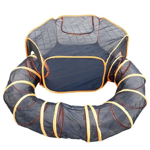 Faltbarer Katzentunnel Indoor-Katzenspielzeug Interaktiver Tunnel für Haustiertraining Gelangweilt für Kaninchenwelpen Spieltunnel Faltbarer Katzentunnel Indoor-Katzenspielzeug Interaktiver Tunnel für Haustiertraining Gelangweilt für Kaninchenwelpen Spieltunnel von Ataoyus
