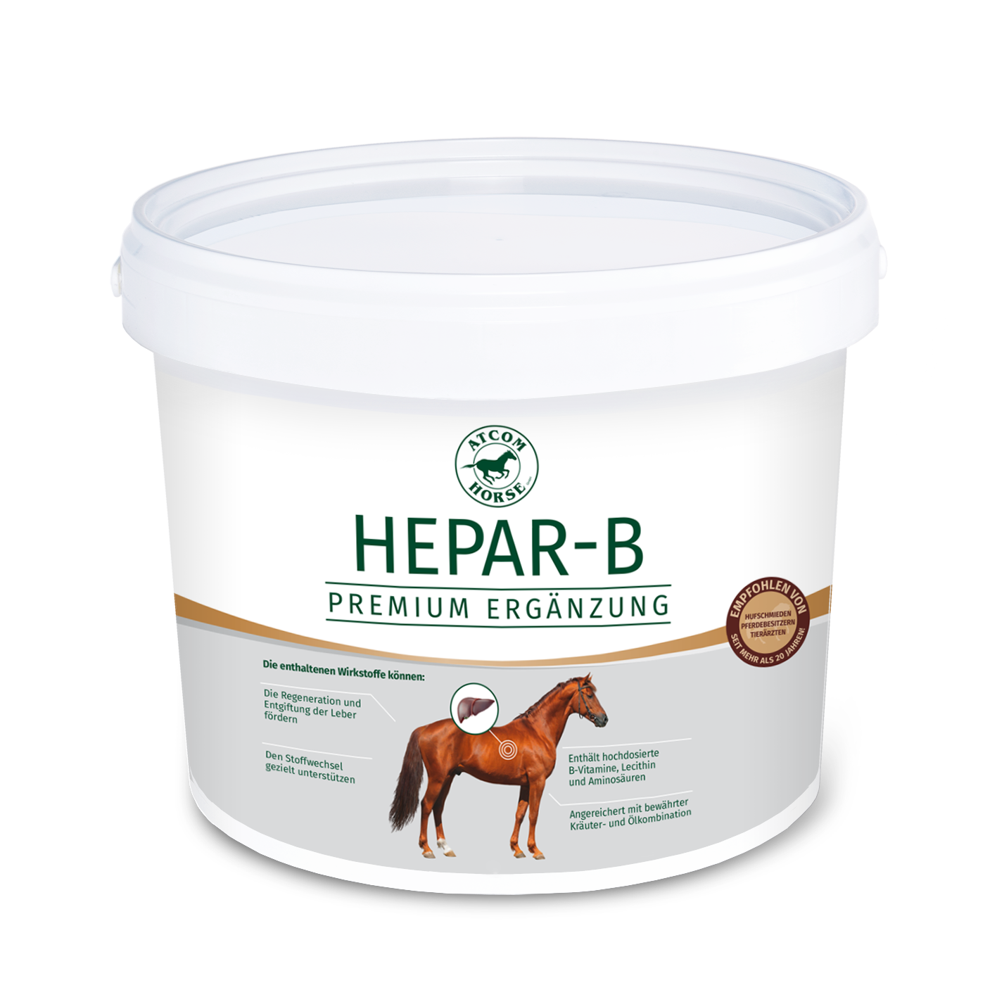 Atcom Hepar-B 3 kg Für den Leberstoffwechsel Atcom Hepar-B 3 kg Für den Leberstoffwechsel von Atcom