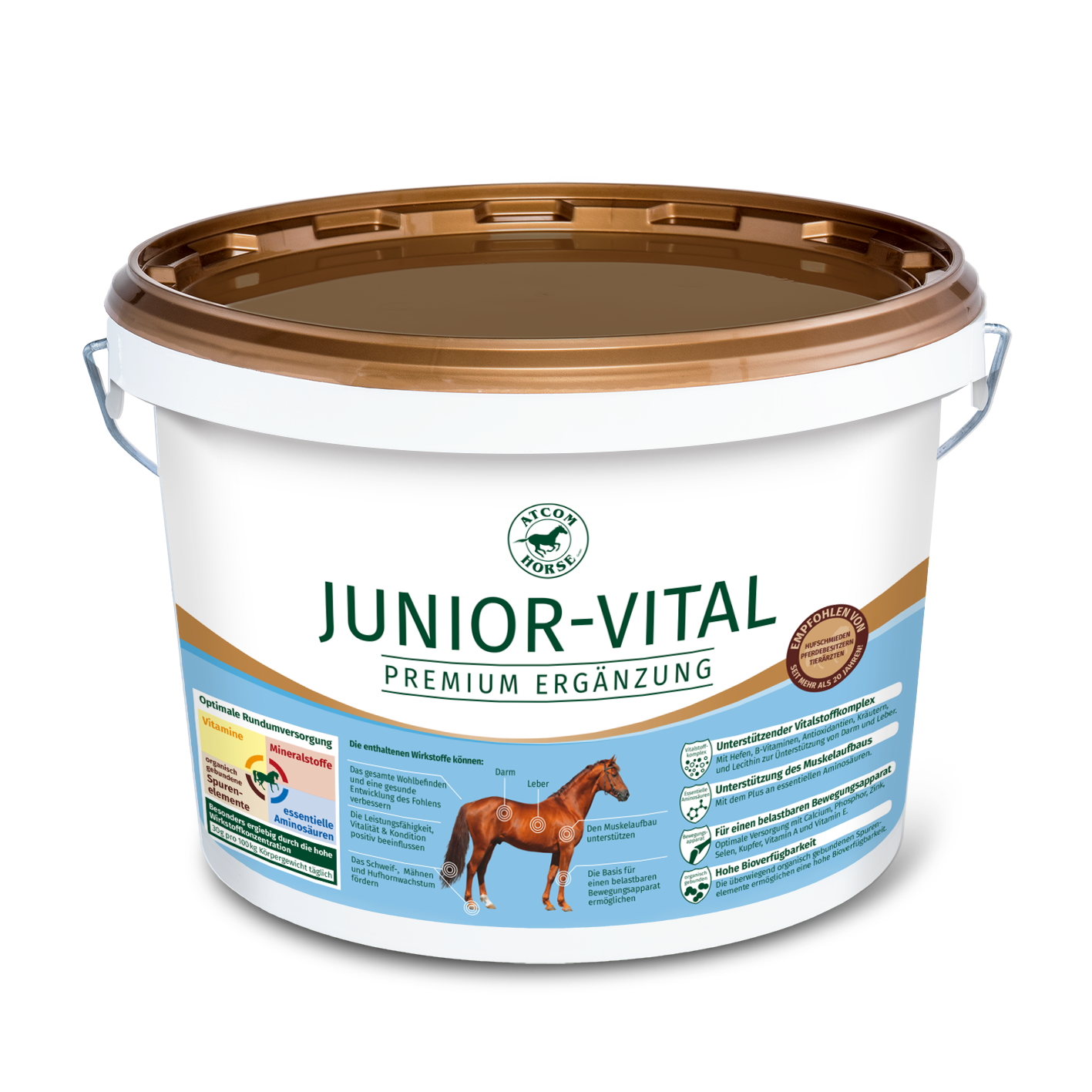 Atcom Junior-Vital 10 kg Für Jungpferde Atcom Junior-Vital 10 kg Für Jungpferde von Atcom