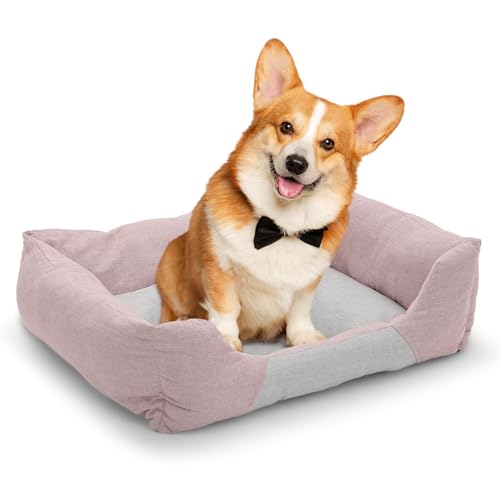 Athena Collection Hundebett für große Hunde, waschbar, für große Katzen, Haustiere, gemütlicher, weicher, wärmender Stoff mit Rutschfester Unterseite, 81,3 cm, Rosa Athena Collection Hundebett für große Hunde, waschbar, für große Katzen, Haustiere, gemütlicher, weicher, wärmender Stoff mit Rutschfester Unterseite, 81,3 cm, Rosa von Athena Collection
