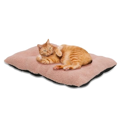 Athena Collection Kleines Hundebett, waschbar, für kleine Hunde, Welpen, Katzen, Haustiere, künstliche Tanne, beruhigende Kiste, wärmend, gemütlich, weich, Rosa Athena Collection Kleines Hundebett, waschbar, für kleine Hunde, Welpen, Katzen, Haustiere, künstliche Tanne, beruhigende Kiste, wärmend, gemütlich, weich, Rosa von Athena Collection