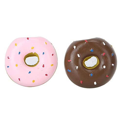 Atyhao Hundespielzeug, 2PCS Latex Donut Quietschspielzeug, Kauspielzeug, Zähne Reinigungsschutz, Interaktives Trainingsspielzeug für Hunde Atyhao Hundespielzeug, 2PCS Latex Donut Quietschspielzeug, Kauspielzeug, Zähne Reinigungsschutz, Interaktives Trainingsspielzeug für Hunde von Atyhao