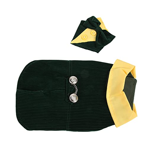 Atyhao Formaler Hundeanzug, Weicher Fliege-Hundeanzug, Verstellbares Polyester für Kleine Hunde für Party (M) von Atyhao