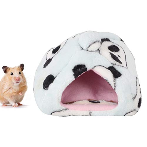 Hamster Bett, Panda Form Warm Hängebett Niedlich Warm Hängemattennest für Sugar Glider Rat Meerschweinchen Rennmaus Mäuse Hamster[M]Kleintierbetten von Atyhao