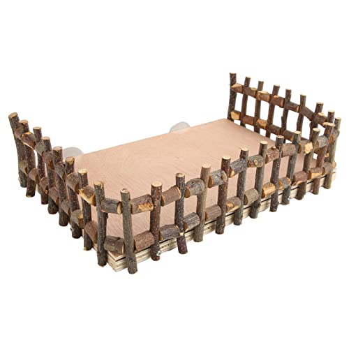 Hamster-Spielplattform, Einfach zu Installierende Bissfeste Hamsterplattform, Sicher FüR Hamster FüR NiederläNdische Schweine (L) von Atyhao