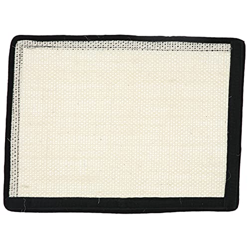 Katzen Notizblock, Natürliche Sisal Kratzmatte Sisal Teppich Möbelschutz für Katzen Stuhl Couch Sitz Treppen[S] Kratzmatten von Atyhao