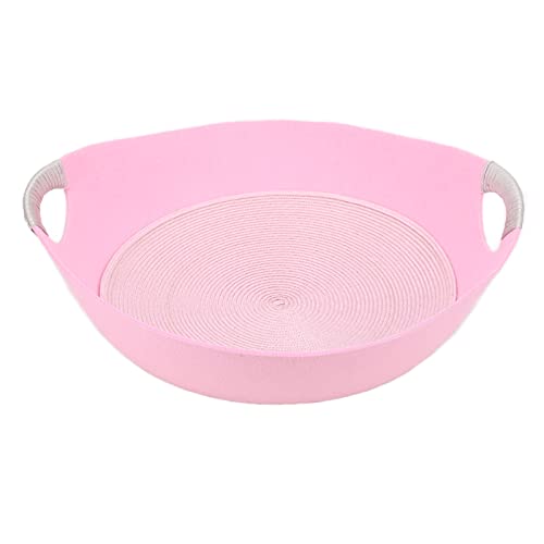 Atyhao Katzenbett, Ganzjahrestaugliche Filznest-Tiefe Schüssel mit Hanfseilgriff für Kätzchen und Mini-Haustierschweine Atyhao Katzenbett, Ganzjahrestaugliche Filznest-Tiefe Schüssel mit Hanfseilgriff für Kätzchen und Mini-Haustierschweine von Atyhao