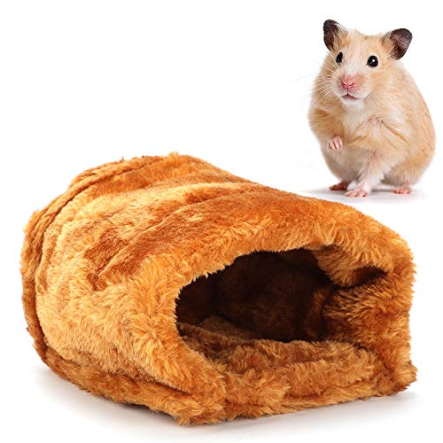 Small Pet Sleeping Nest, Cotton Sleeping Grey Nest Bett Rat Chinchillas Habitat Leichtes Hamsternest für Eichhörnchen Hamster Sugar Glider[L] Kleintierbetten von Atyhao