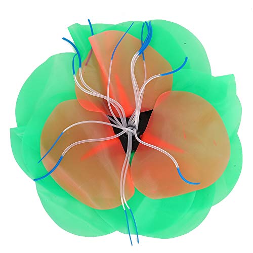 Künstliche Wasserpflanzen, Kunststoff Künstliche mehrfarbige Lotus Seerose Aquarium Künstliche Wasserpflanzen Dekoration Aquarium Dekorative Pflanzen[Grün] Plastikpflanzen von Atyhao