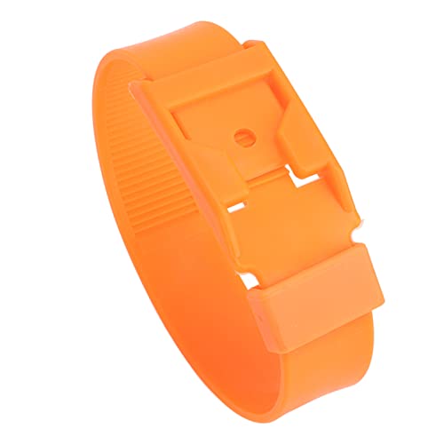 Ziegenhalsband, Viehidentifikationsbänder, 10 Stück, Sichere Markierung, Leichte Landmaschinen (36cm Orange) von Atyhao