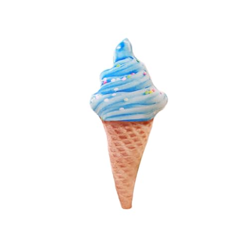 Aublinto Eiscreme-Plüsch Ice Cream Cone Plüschtier Stofftier Plüschtier Soft Ice Cream Doll Plüsch-Hundespielzeug für kleine und mittelgroße Hunde lebensmittelförmiges Welpenspielzeug Spielzeug von Aublinto